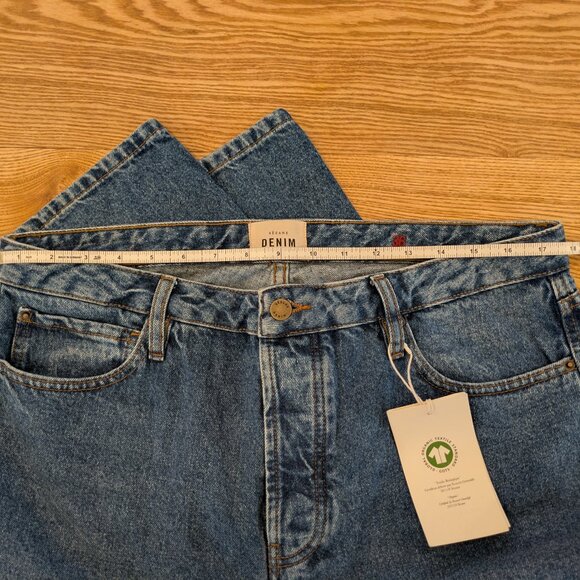Sezane brut sexy jeans - Picture 3 of 4